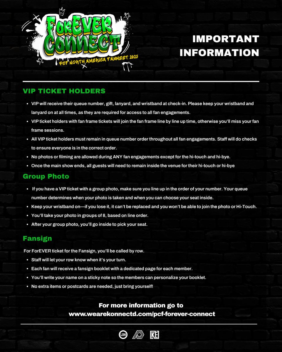 KonnectdEnt's tweet image. North America ForEVER — your fanmeet schedule for ForEVER Connect is here!
Your schedule was sent to your email last week, and you can also find it anytime on our website if you need a quick reminder.
Make sure to download all your tickets and read the info carefully so you’re…