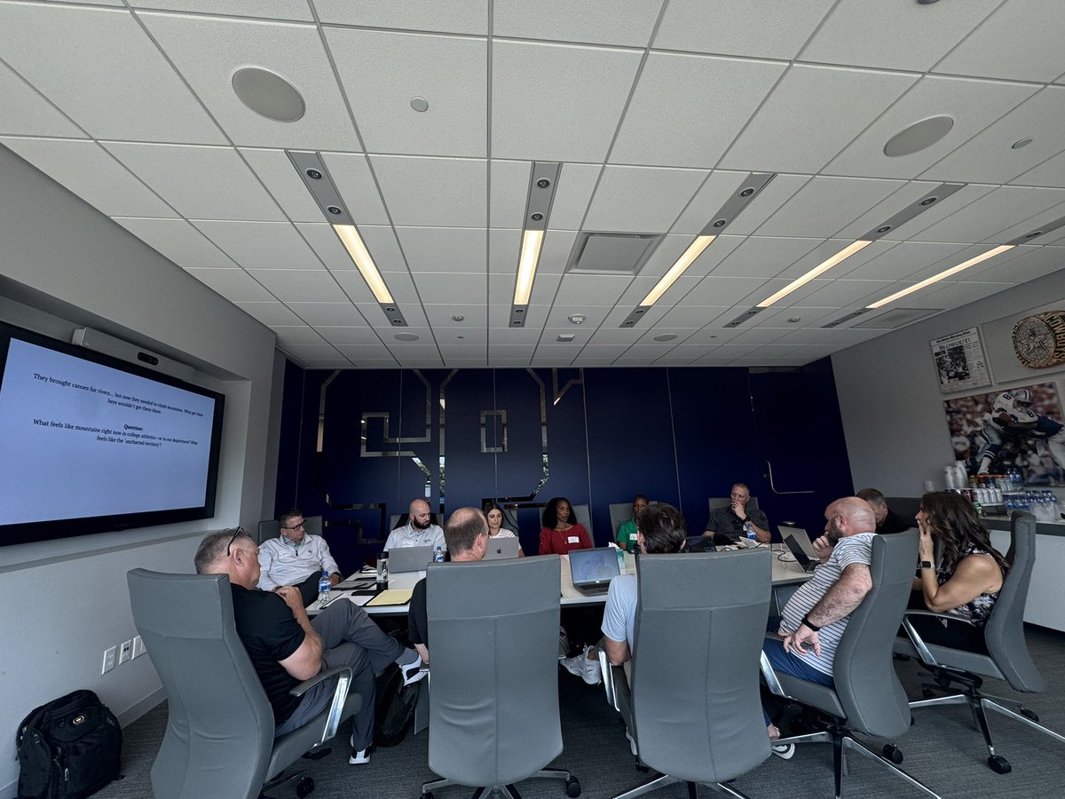 Connor Smith (@connorsmith_unt) on Twitter photo Thankful for an awesome day at the <a href="/thestarinfrisco/">The Star In Frisco</a> with our <a href="/MeanGreenSports/">Mean Green Sports</a> Senior Staff as we plan and prepare for the days ahead.
Incredible group and great discussion/vision casting! Thank you to our friends and partners in the <a href="/dallascowboys/">Dallas Cowboys</a> for hosting us!
#GMG 🟢🦅 Thankful for an awesome day at the <a href="/thestarinfrisco/">The Star In Frisco</a> with our <a href="/MeanGreenSports/">Mean Green Sports</a> Senior Staff as we plan and prepare for the days ahead.
Incredible group and great discussion/vision casting! Thank you to our friends and partners in the <a href="/dallascowboys/">Dallas Cowboys</a> for hosting us!
#GMG 🟢🦅