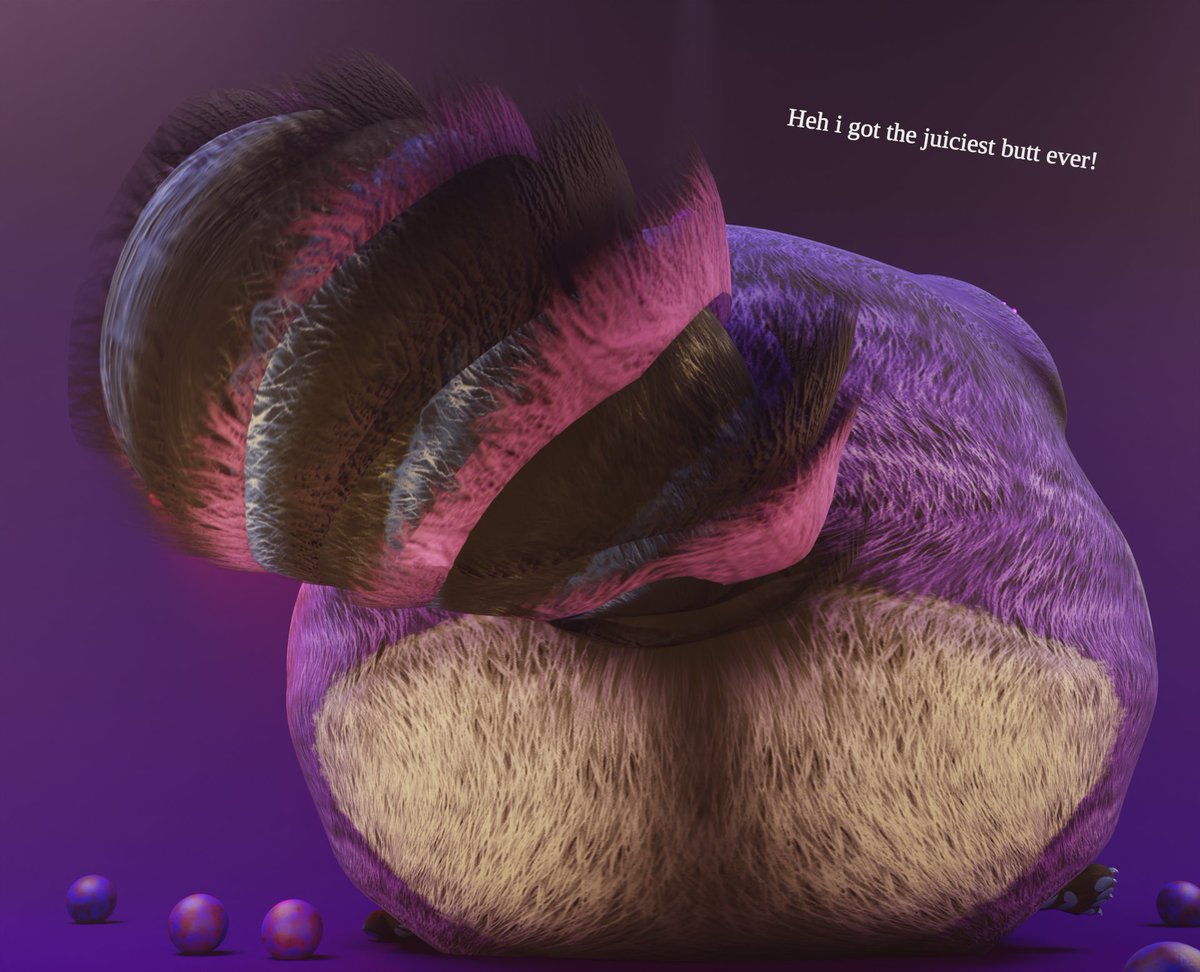 Juicy butt and juicy tail