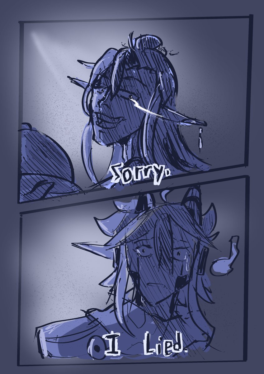 rainevelt's tweet photo. It was all a lie.
*pose reference: @/bekkomi *
#Cylla #SyllaArt #CyYuArt https://t.co/GFNbgTlG0P