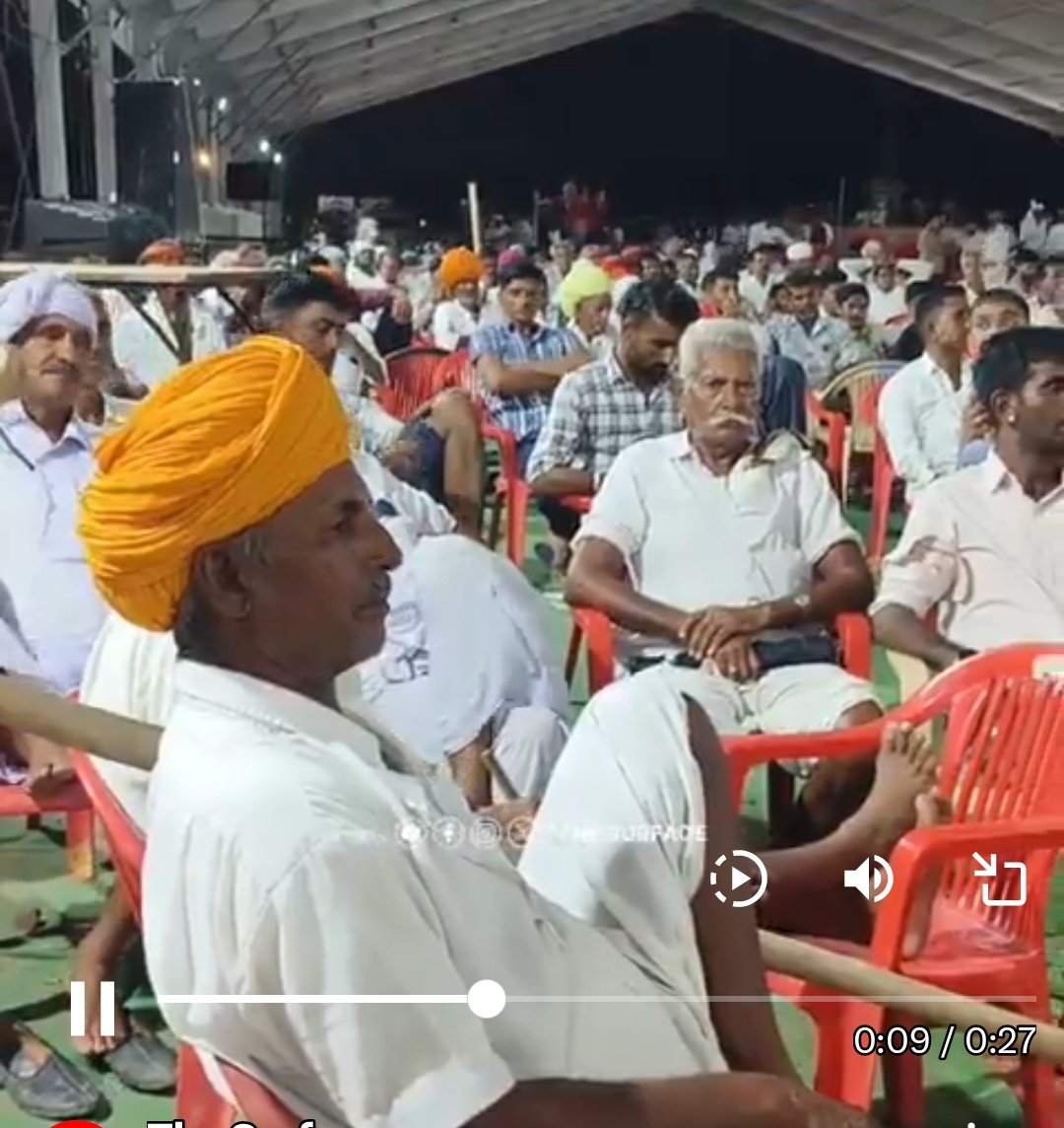 रात दो बजे तक बुजुर्ग डटे रहे, <a href="/hanumanbeniwal/">HANUMAN BENIWAL</a> जी के साथ । 
तब जाकर बनी मांगपत्र पर सहमति ।