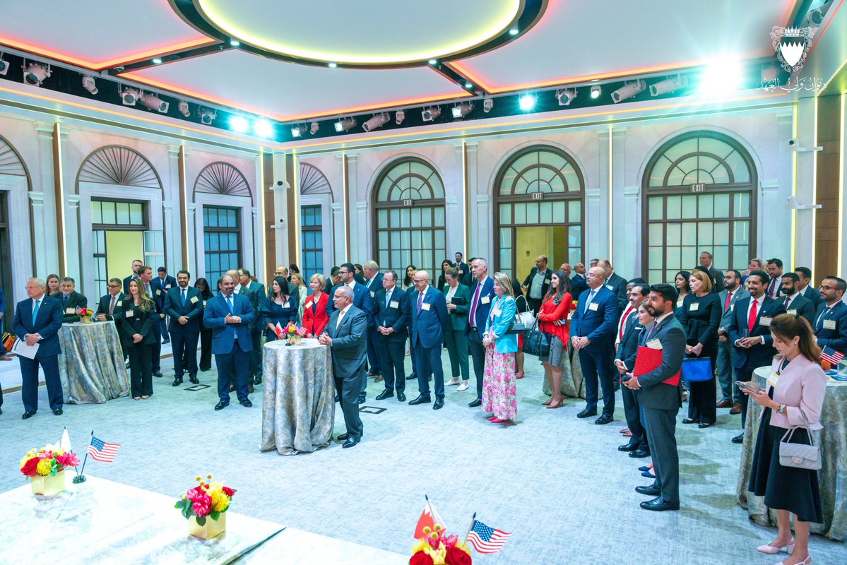 أخبار سمو ولي العهد (@bahraincpnews) on Twitter photo His Royal Highness the Crown Prince and Prime Minister, #Salman_bin_Hamad Al Khalifa, attends a reception hosted by the #US Chamber of Commerce <a href="/USChamber/">U.S. Chamber</a>, for Bahraini and American companies whose cooperation will be announced during His Royal Highness’s official visit to United His Royal Highness the Crown Prince and Prime Minister, #Salman_bin_Hamad Al Khalifa, attends a reception hosted by the #US Chamber of Commerce <a href="/USChamber/">U.S. Chamber</a>, for Bahraini and American companies whose cooperation will be announced during His Royal Highness’s official visit to United