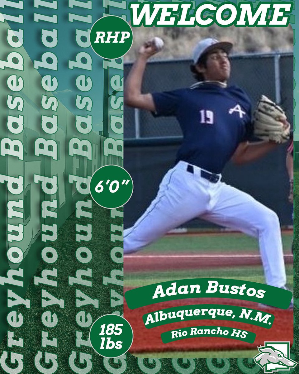 🖊️ SIGNED | Another homegrown NM Native ready to hurl it for the Hounds! Skies the limit for this young buck! Welcome to Greyhound Nation Adan!  #Houndem 🔥 🐾 🔥 #ENMU #ALLIN