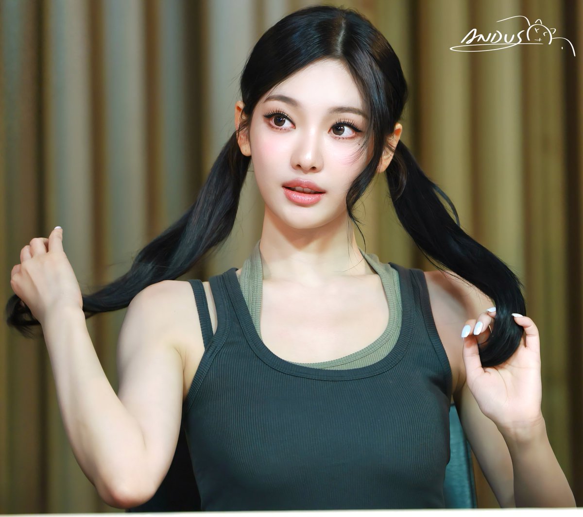 AndusMui's tweet image. 250712 DMM fansign event
#ningning #닝닝 #寧寧 #宁宁
#NINGNING #寧藝卓 #宁艺卓
#aespa