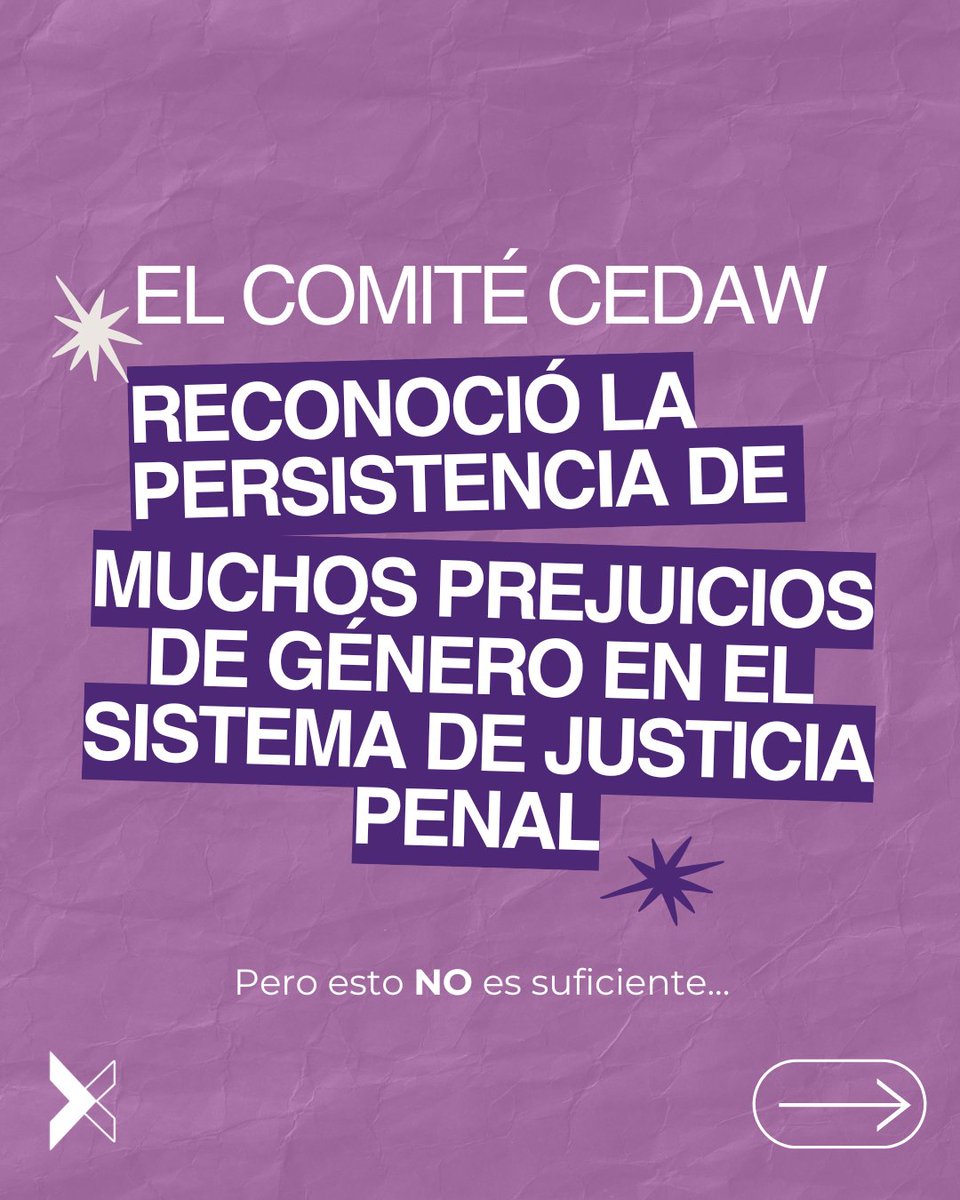 EquisJusticia's tweet image. Desde #EQUIS celebramos que el Comité #CEDAW haya reconocido la falta de perspectiva de género en el sistema de justicia penal en 🇲🇽... pero, es preciso ir más allá: llamamos a @CedawUn a considerar también las voces y experiencias de las mujeres privadas de la libertad en México…