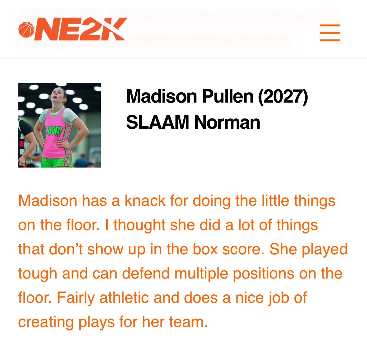 MadisonP1021's tweet image. Thank you @CJ2KLeague for the write up.
@SLAAM27Norman
@Elite40League