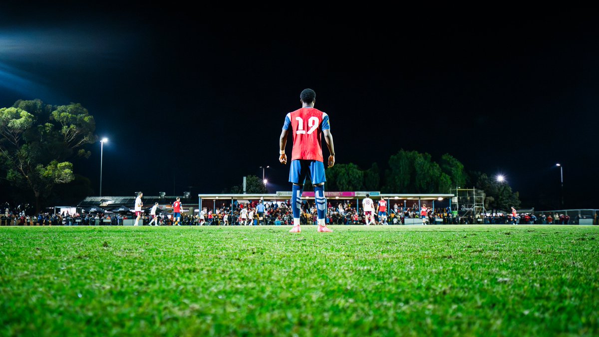 A solid hit-out in our second pre-season friendly last night. 

The match finished 7-1 with goals from Luka Jovanović (3), Yaya Dukuly, Amlani Tatu, Brody Burkitt and Vinko Stanisic.

Thank you for having us, Playford Patriots ❤️