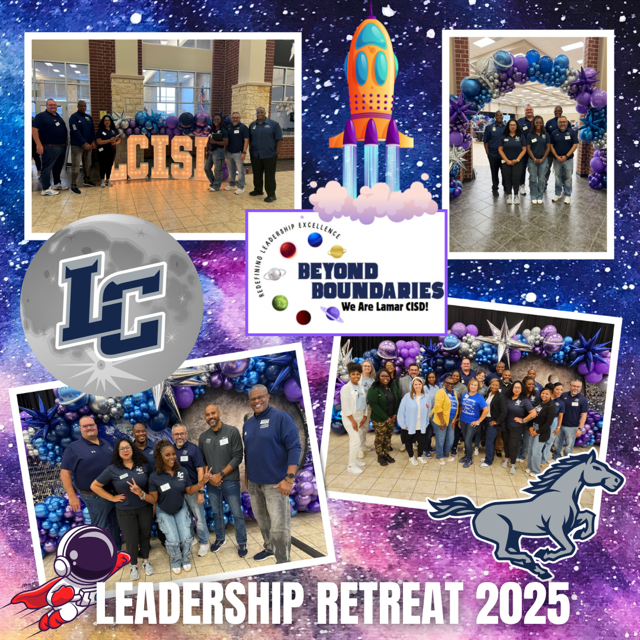 THELamarCHS's tweet image. π Our admin team is ready to blast off
into the new school year! π₯
Fueled by π€ collaboration, π‘ innovation, and a mission to lead with purpose π―, we're ready to launch into the next chapter at LCHS! ππ
#BlueStampede #THELamarCHS #MustangsLead