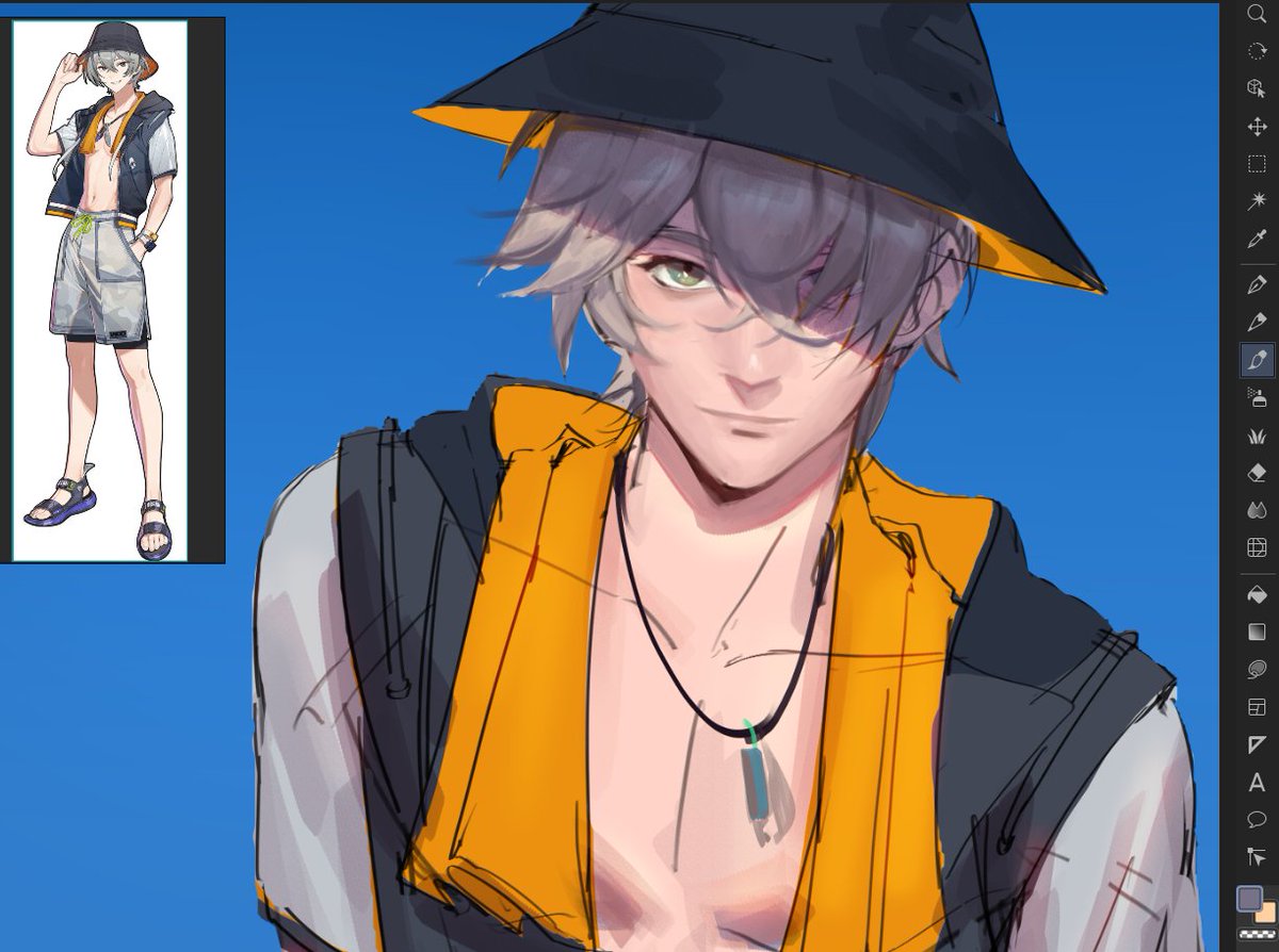 pikwat_art's tweet image. ok i actually like how this one is going so imma take my time with it instead LOL
#Wise #zzzero #wip