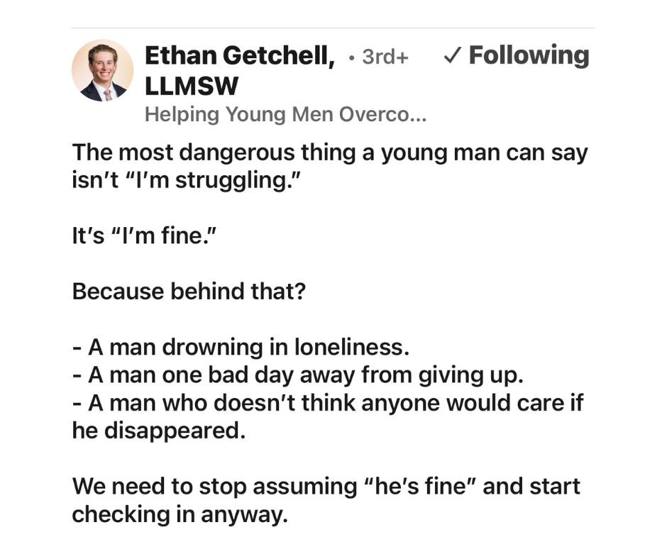 Checking in can save a life!