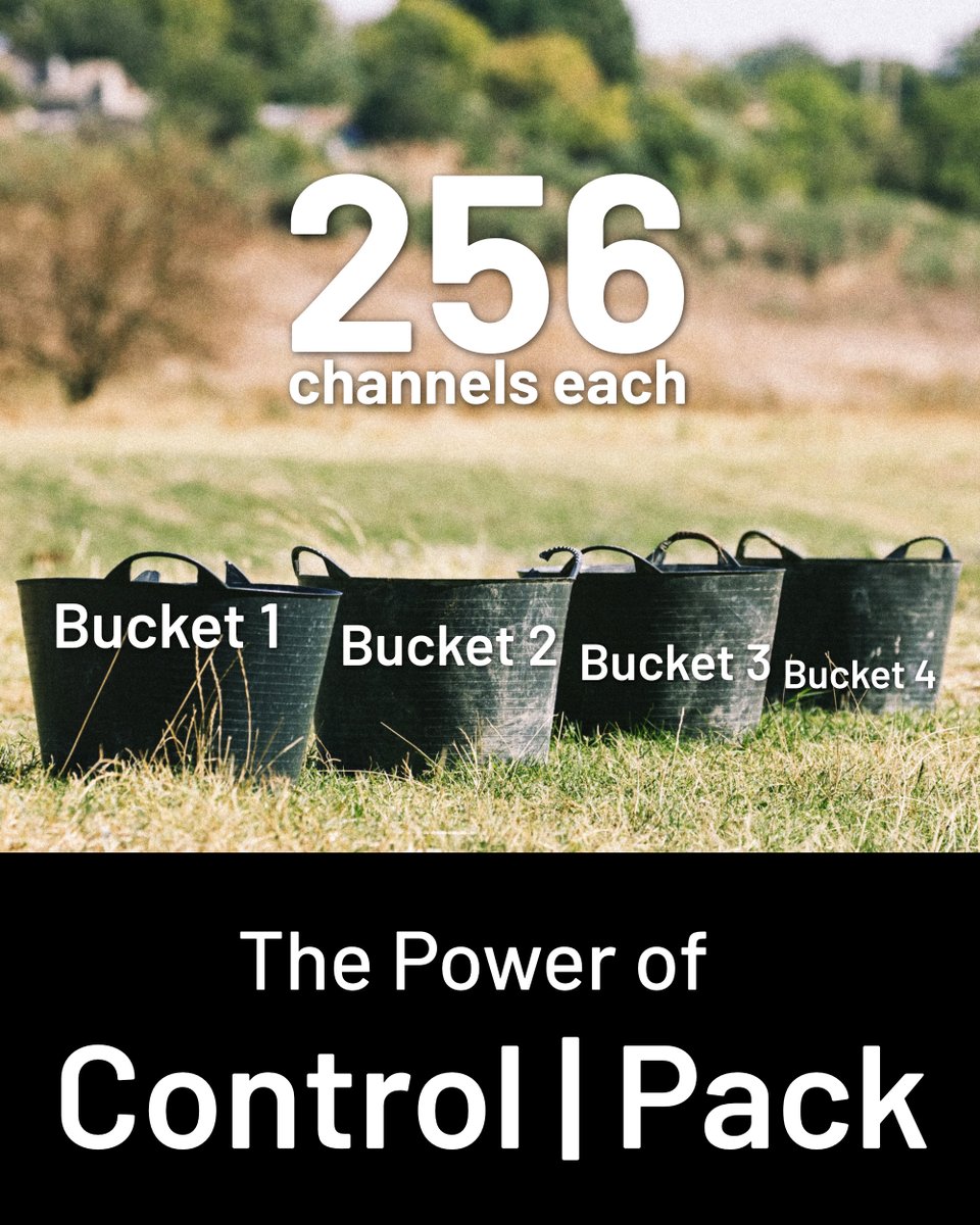 A single Control | Pack preset covers 4 'buckets' or layers with up to 256 channels each - independent of channel sample rate! 😎👌

Learn much more about Control | Pack: digitalaudio.dk/control-pack

  #digitalaudiodenmark #proaudio #dadaudio