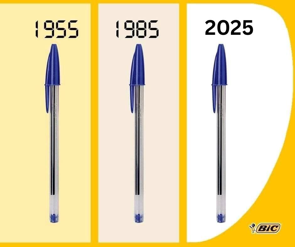 Evolution of the bic pen