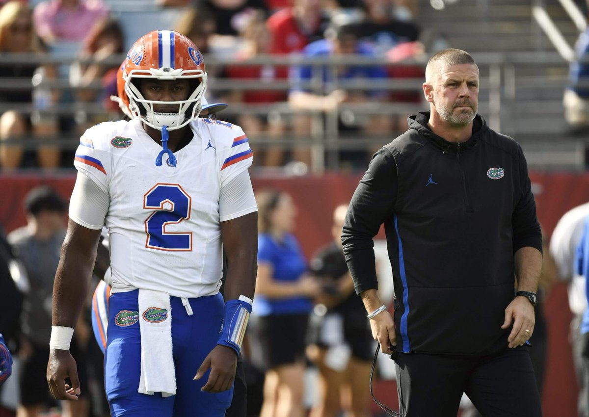 Florida plays the TOUGHEST schedule in the country according to ESPN 🐊

Notable games:
#1 Texas
#2 Georgia
#8 Texas A&amp;M
#9 Miami
#10 Tennessee 
#12 LSU
#13 Ole Miss

The Schedule of Death 😭