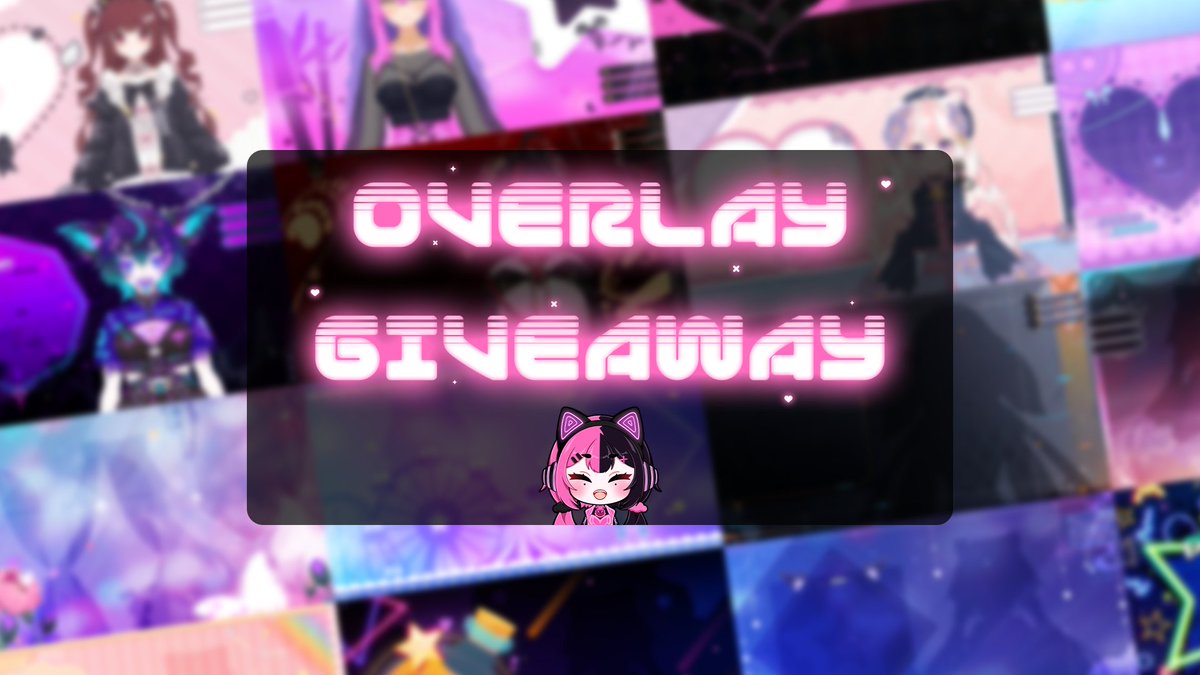 💗OVERLAY RAFFLE TIME🖤

Includes: 
- 1 x Chatting Screen  
- 1 x Gaming/Streaming Overlay   

RULES:  
❱❱ Follow + RT   
❱❱ NO throwaway accounts 
❱❱ OPTIONAL: Drop your ref/png  

❥ Will announce the winner on July 31st [AEST]