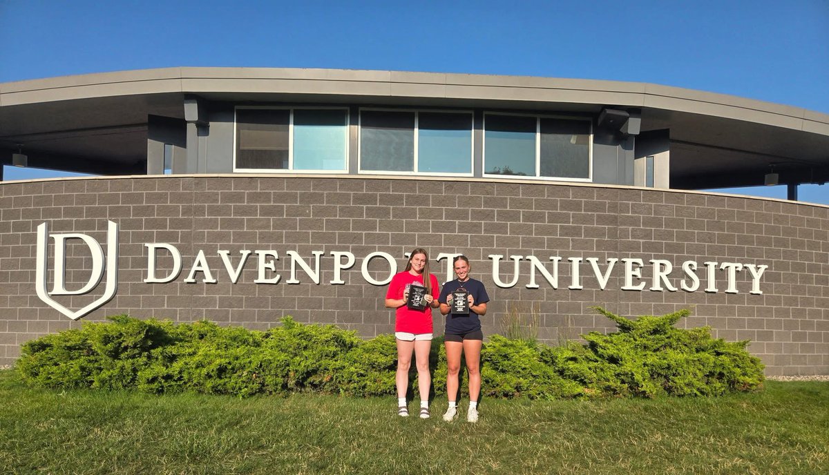 Picked up my MHSSCA Division 4 All-State First Team plaque for third base today at Davenport University. Honored to represent the small town of Gobles and receive it alongside my high school teammate. Thank you to my coaches and everyone who supported me throughout this varsity