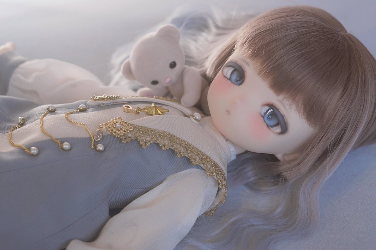 クマちゃん、もうすぐ寝ちゃうよ～
puyoodoll-momo
#ttfaceup #kumakoちゃん