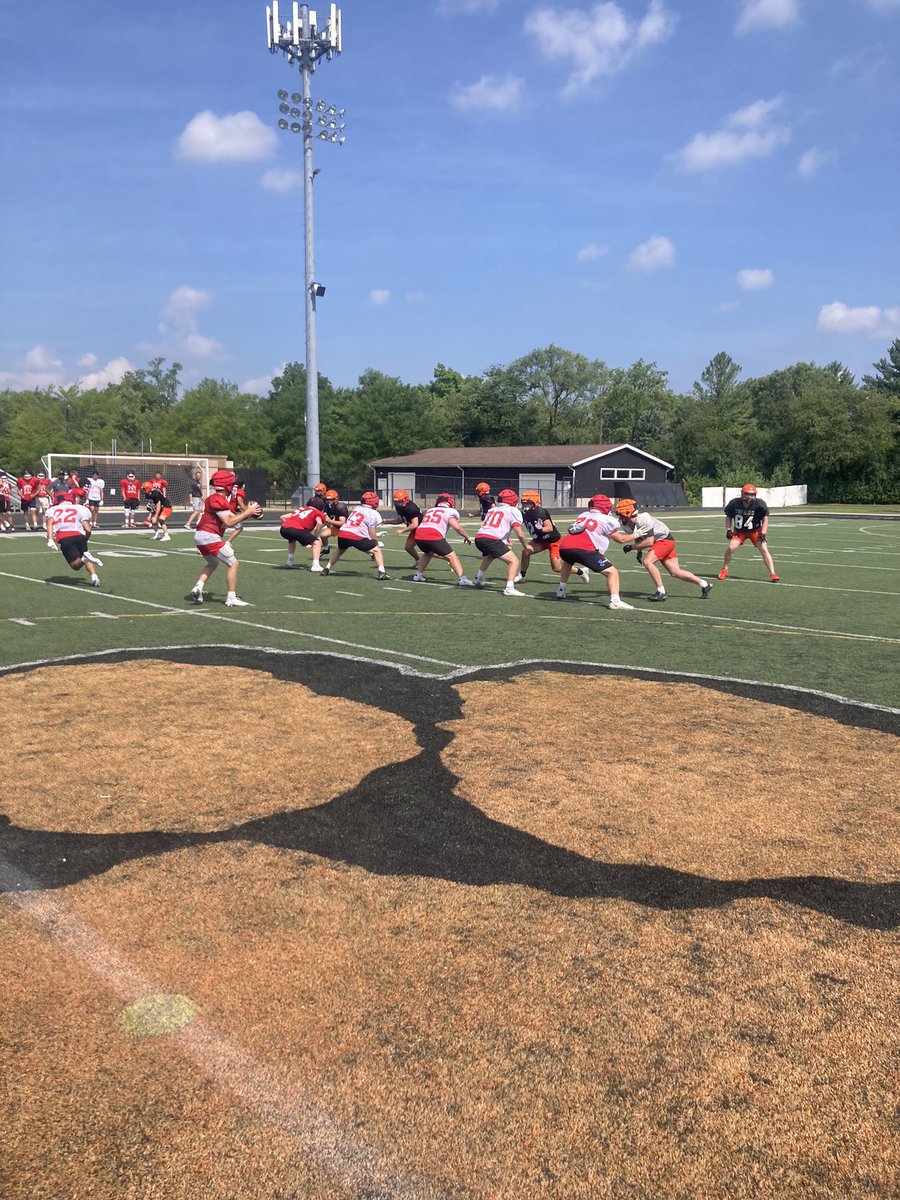 WWSFB's tweet image. Great day of work with @HCRedDevilFB thanks for coming out