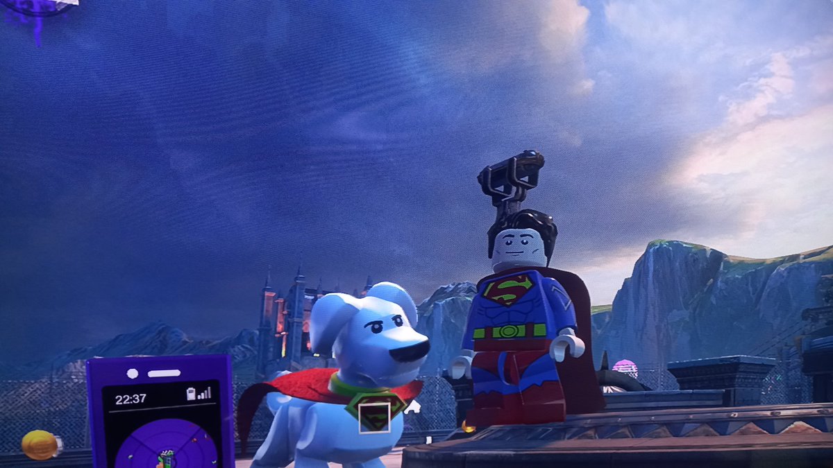 Fiz alguns personagens do filme superman no lego dc super villains +