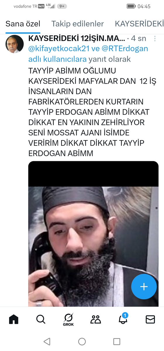 KAYSERİDEKİ FABRİMAFYALAR SORUMLUDUR 22 KİŞİLERDEN (@kifayetkocak21) on Twitter photo <a href="/RTErdogan/">Recep Tayyip Erdoğan</a> DİKKAT DİKKAT DİKKAT TAYYİP ABİMM EN YAKININ ZEHİRLİYOR SENİ MOSSAT AJANI İSİMDE VERİRİM DİKKAT DİKKAT DİKKAT TAYYİP ABİMM <a href="/RTErdogan/">Recep Tayyip Erdoğan</a> DİKKAT DİKKAT DİKKAT TAYYİP ABİMM EN YAKININ ZEHİRLİYOR SENİ MOSSAT AJANI İSİMDE VERİRİM DİKKAT DİKKAT DİKKAT TAYYİP ABİMM