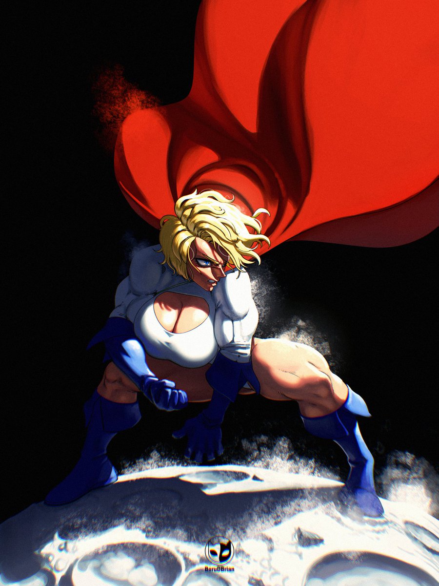BoruDBrian's tweet image. another Power girl. i wanted something a little more dramatic and in space.
#DC #musclewomen