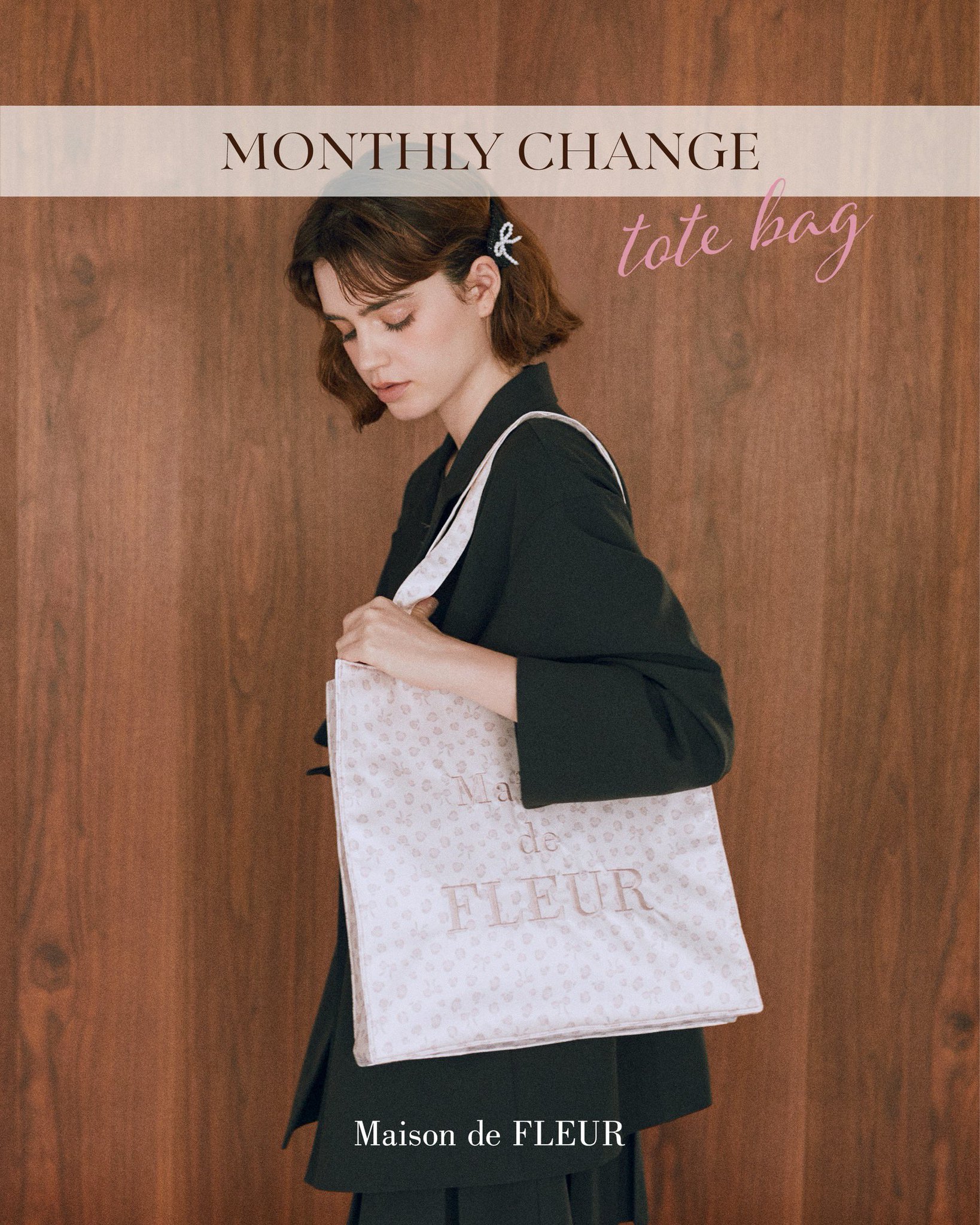 everyone × ABCD fleurs限定トートバッグ everyone × ABCD fleurs限定トートバッグ