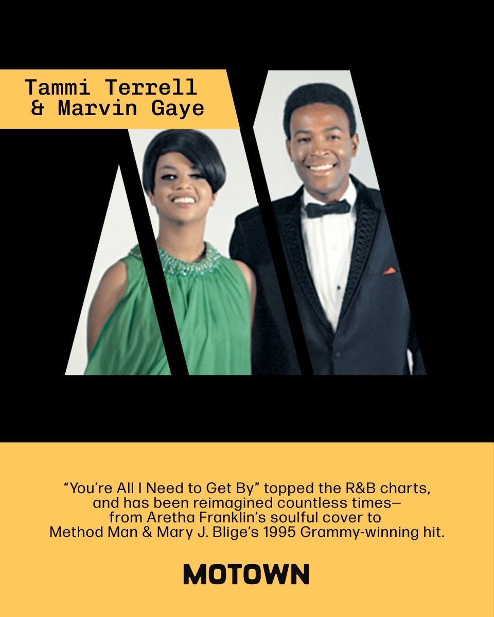 ClassicMotown's tweet image. Released July 1968, this timeless duet between Marvin Gaye & Tammi Terrell is still the soundtrack to soulmates everywhere. 💘