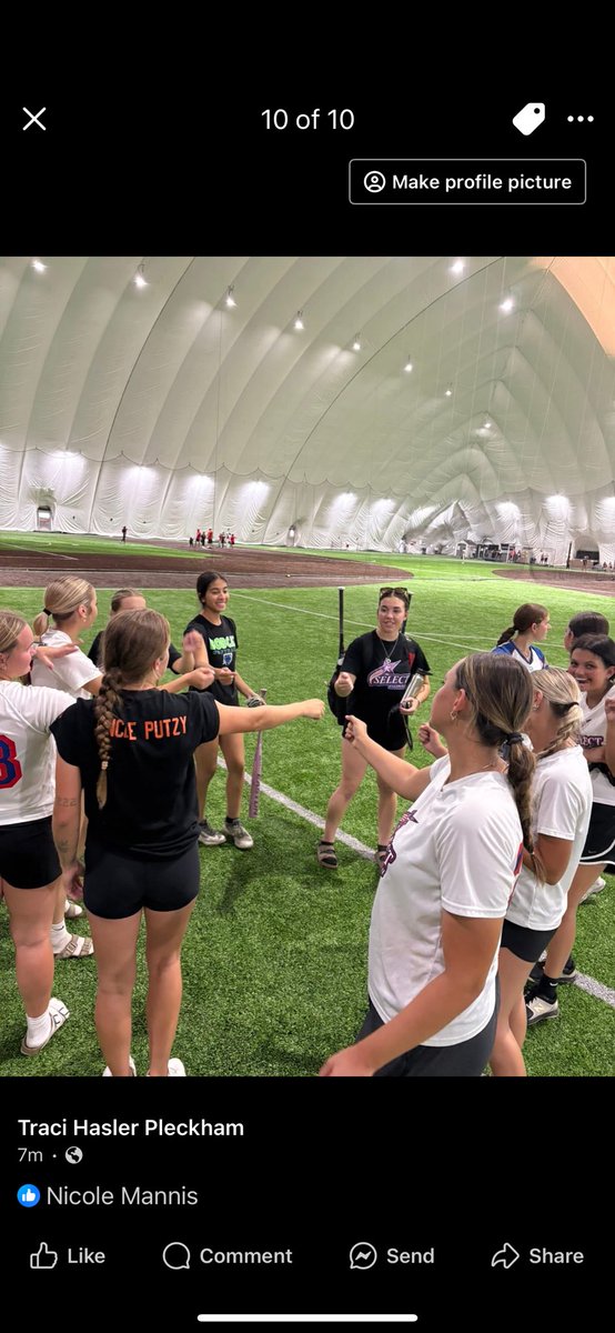 One last break out in the dome for the seniors… buying stock in Kleenex as we speak  <a href="/il_hawks/">Illinois Hawks/ IL Hawks Fastpitch/Select FP</a>