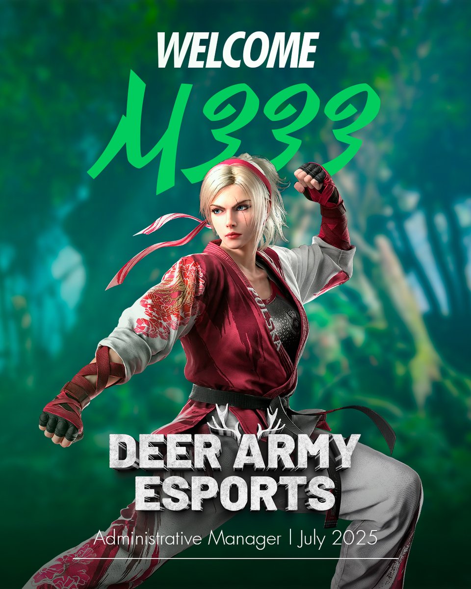 Deer Army Esports (@deerarmyesports) on Twitter photo She’s got the spreadsheets and the belt! 📝🖤
Le damos la bienvenida oficial a <a href="/mee_uhhhhh/">XFS | Miaaaa ➡️ EvoVegas ‘25</a> como nuestra Manager Administrativa en Deer Army Esports.
¡Organización, control y una vibra increíble para esta nueva etapa!
Pórtense bien… o el cinto entra en acción 😈
#DeerArmy She’s got the spreadsheets and the belt! 📝🖤
Le damos la bienvenida oficial a <a href="/mee_uhhhhh/">XFS | Miaaaa ➡️ EvoVegas ‘25</a> como nuestra Manager Administrativa en Deer Army Esports.
¡Organización, control y una vibra increíble para esta nueva etapa!
Pórtense bien… o el cinto entra en acción 😈
#DeerArmy