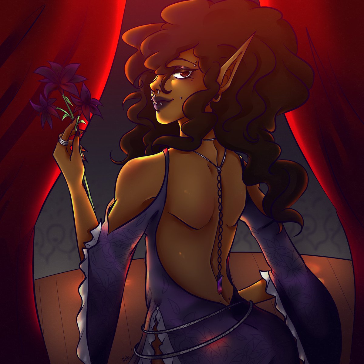 More ArtFight! Couldn't stop listening to Black Lily by Ken Ashcorp haha I was influenced  :)

Character belongs to -> artfight.net/~mikeysoft

My Profile -> artfight.net/~Melonlord

#art #artfight #artfight2025 #Artfightteamcrystals #crystals #anime #digitalart