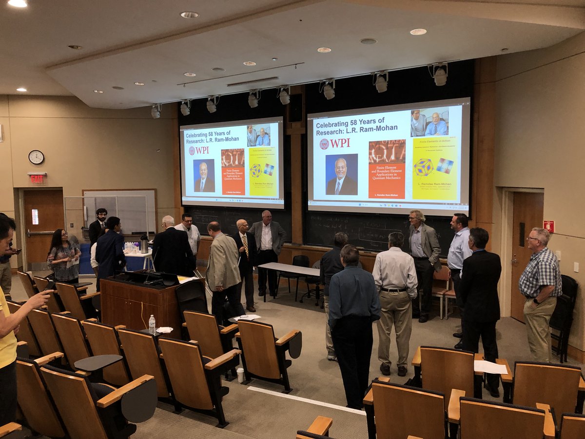 Congratulations to Professor Ram-Mohan on such a remarkable and impactful career. Your contributions have advanced the boundaries of knowledge, and inspired generations of students and fellow researchers alike. Wishing you all the best in the years to come!