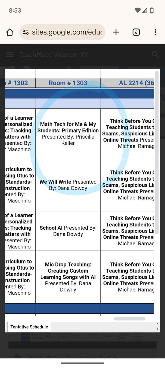 Excited to present at #TMKY25 
about wonderful math websites!! 😊