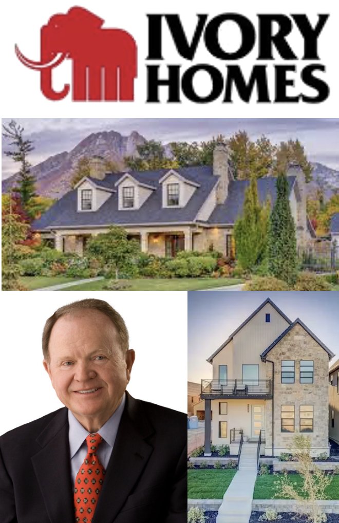 caselawrence's tweet image. In 1967, just after graduating from the University of Utah, Ellis Ivory teamed up with his best friend, Sigma Chi fraternity brother, and brother-in-law, Roger Boyer, to launch Ivory & Boyer Company. Their bold first venture was the Bloomington community near St. George, an…