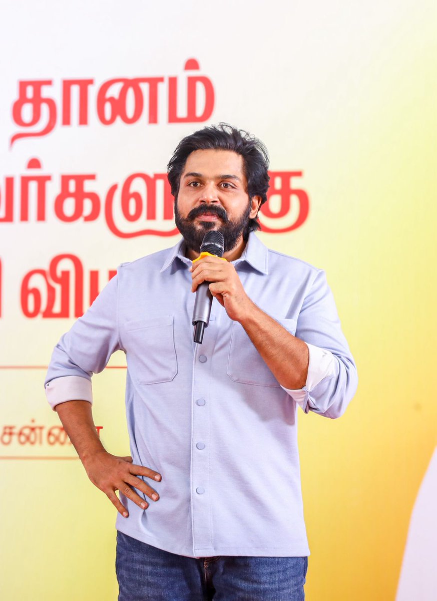 Karthi_AIFC's tweet image. Exclusive - To mark #Karthi Anna’s birthday, fans across TamilNadu, Kerala & Andhra Pradesh donated blood. Last Sunday, he met 250 fans in person and hosted them with love.
Our Anna always guides his fans the right way with Kindness. ❤️
@Karthi_Offl #MrVersatileKarthi