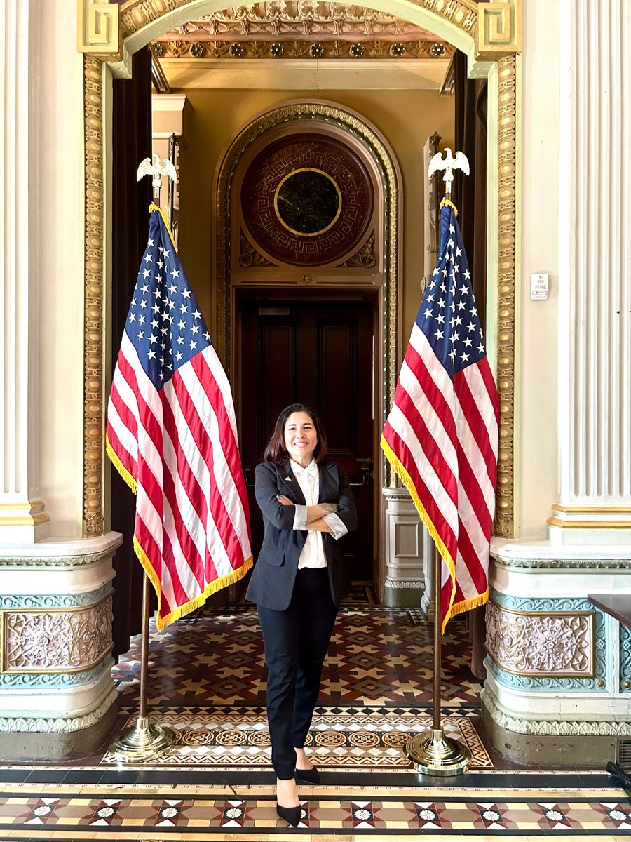 LibreOhio's tweet image. LIBRE was recognized at a White House briefing as trusted leaders at the table, not on the sidelines. We are honored by the invitation as we represent and have conversations to broaden opportunities for our Hispanic-Latino community. #ViveTuAmericanDream #BeLIBRE