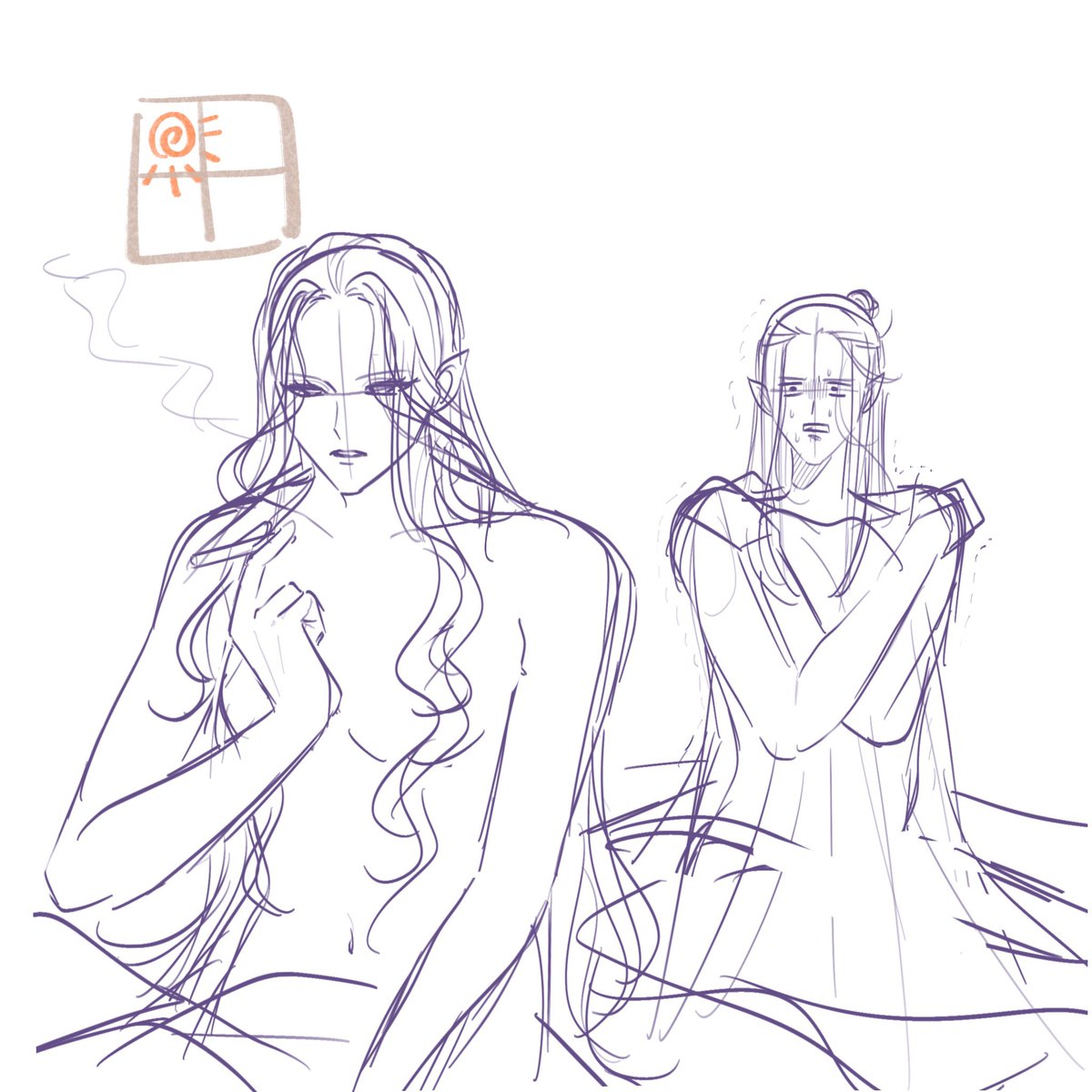 deo_103's tweet image. きっともう描かないんだろうな達。
半年前から放置してるのもあるし…