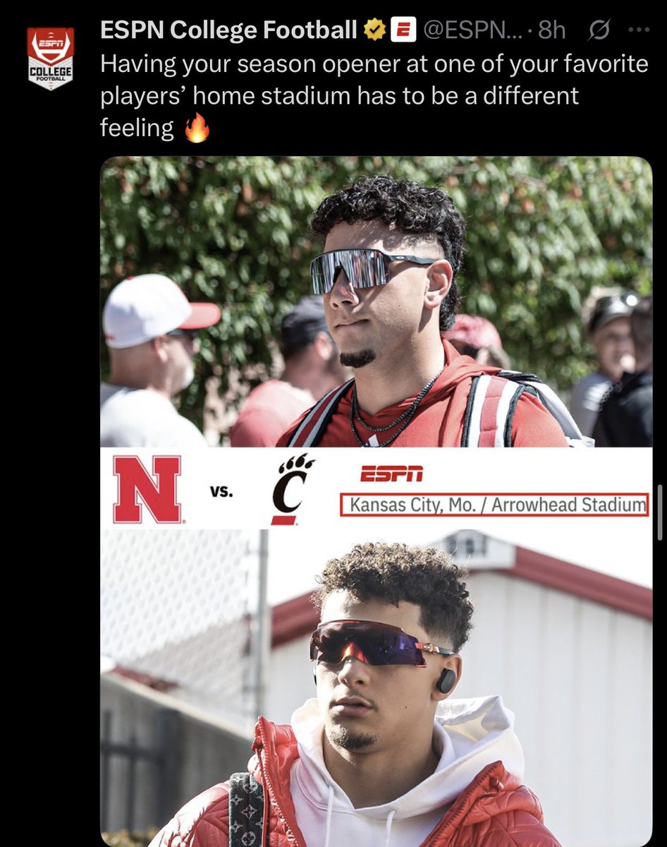 Poppin’ Kernels (@kernelspoppin) on Twitter photo ESPN loves Nebraska. ESPN loves Nebraska.