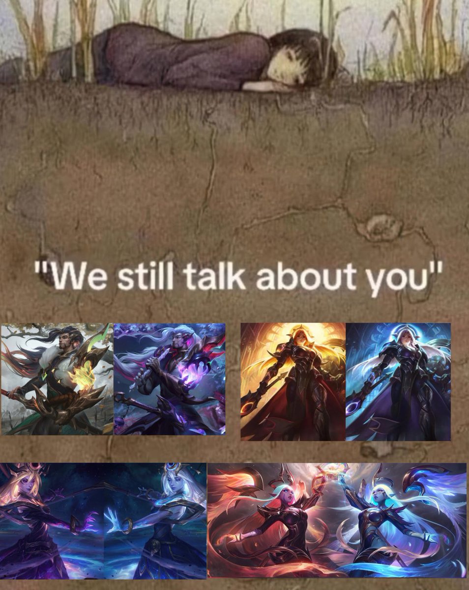 in a perfect world spirit blossom springs ahri and her mythic variant wouldve be twin legendaries