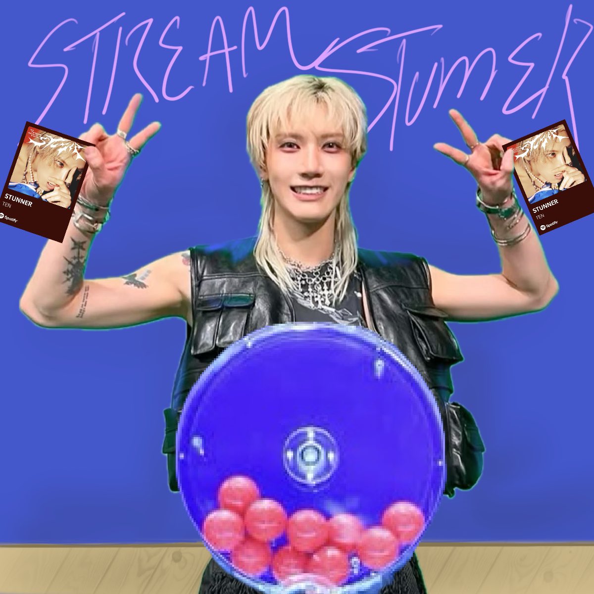 blweracc00n's tweet image. วันนี้คนหมุนฉลากกินแบ่งหน้าตาคุ้นๆนะคะ🧐 ใครอยากได้ทรัพย์ต้องมา “STREAM STUNNER” 🤩🔥🔥🔥ใครสตรีมวันนี้ขอให้โชคลาภไหลมาเทมากค่า 🥳🤑💵💵

open.spotify.com/track/63j1HWrX…
 
 #เลิฟลี่สตรีมเตนล์ได้ #StreamForTEN