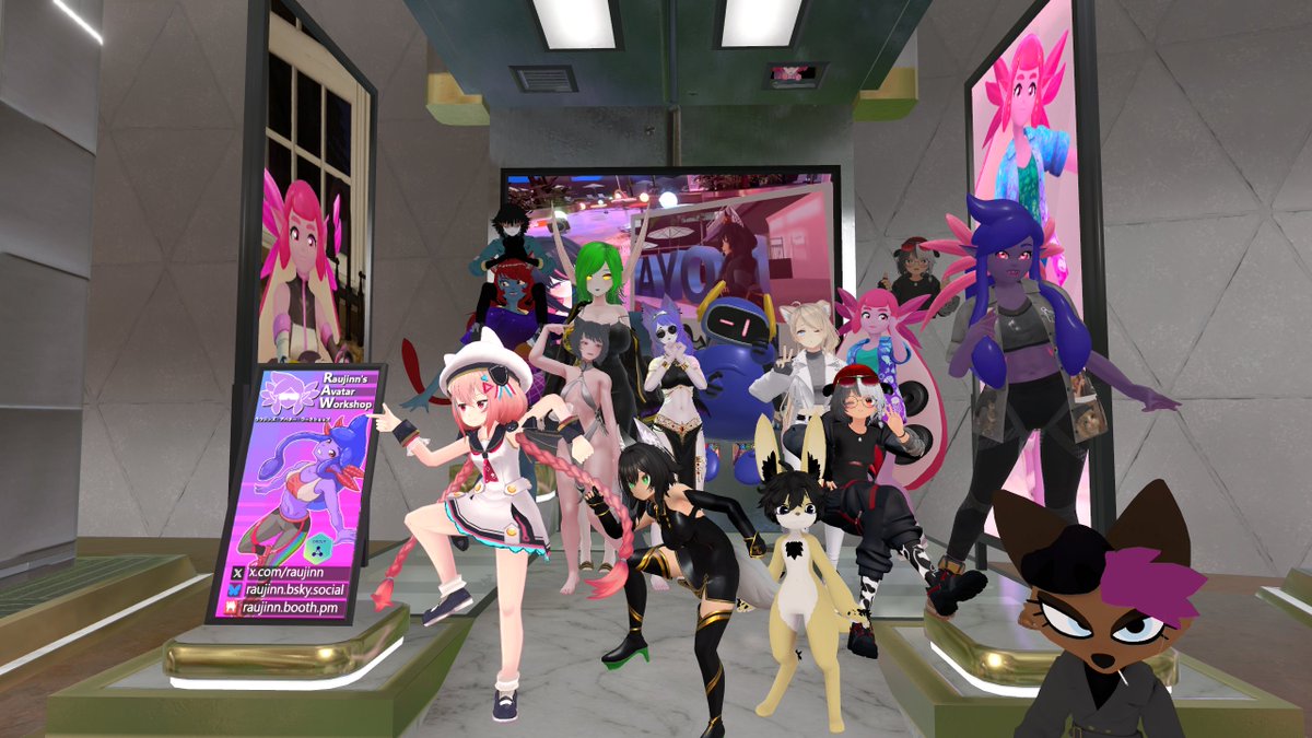 GlueIsRequired's tweet image. Vket 2025 Summer ~ Super hungry! 🧁🍰
#VketPhoto #Vket2025Summer #Vketはじまったな #VRChat