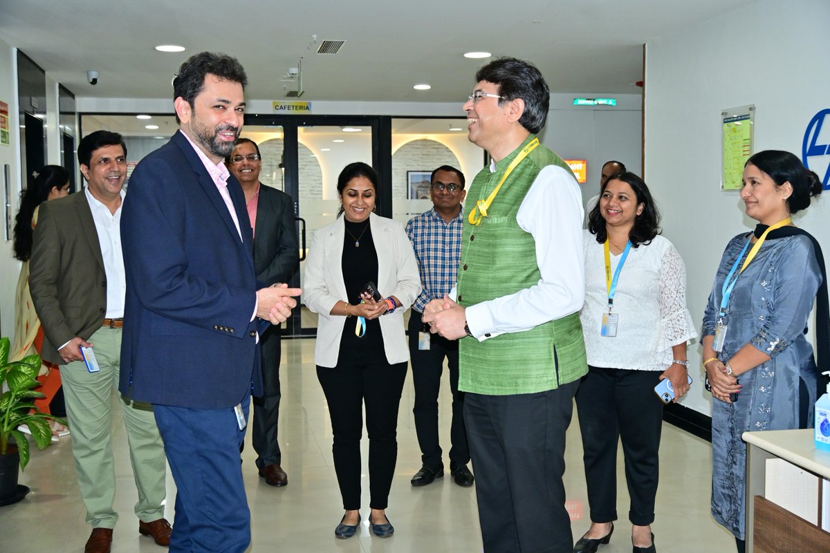 A special moment at our #LTIMindtree Pune campus last week as we welcomed Ambassador Manish Prabhat, Ambassador of India to the Kingdom of Denmark.

From Puneri traditions to future-forward conversations, the visit brought alive the shared spirit of innovation between India and