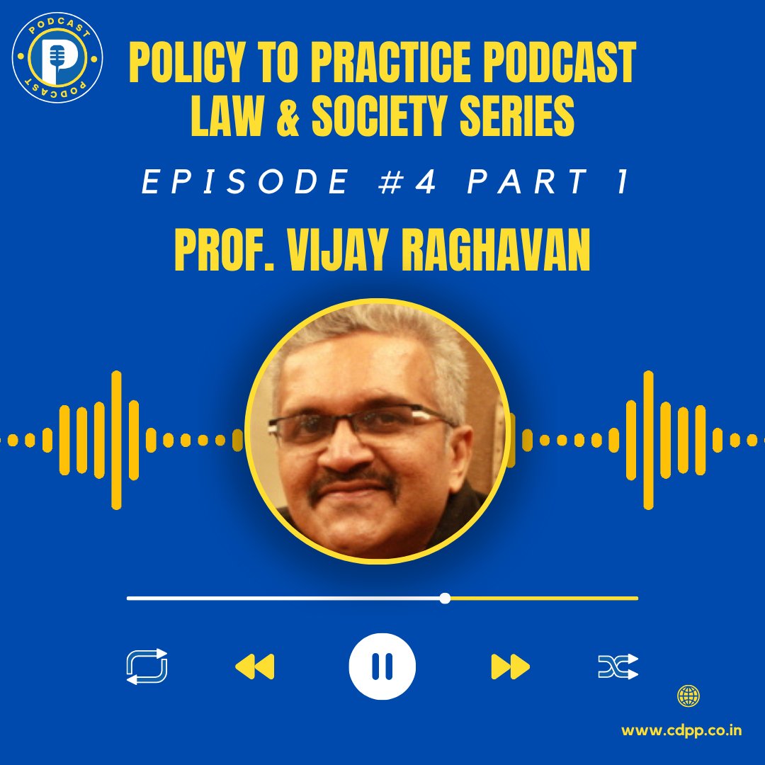 Centre for Development Policy and Practice (@cdpp_india) on Twitter photo Prof. Vijay Raghavan joins <a href="/cdpp_india/">Centre for Development Policy and Practice</a> (Part 1 & 2) to discuss social work in criminal justice, rehabilitation, and rights.
Part 1: youtu.be/Huav2TBv0S0
Part 2: youtu.be/6KYrSfwFoZk?feā¦
#CriminalJustice #SocialWork #PrisonReform #LegalRights #SocialJustice Prof. Vijay Raghavan joins <a href="/cdpp_india/">Centre for Development Policy and Practice</a> (Part 1 & 2) to discuss social work in criminal justice, rehabilitation, and rights.
Part 1: youtu.be/Huav2TBv0S0
Part 2: youtu.be/6KYrSfwFoZk?feā¦
#CriminalJustice #SocialWork #PrisonReform #LegalRights #SocialJustice