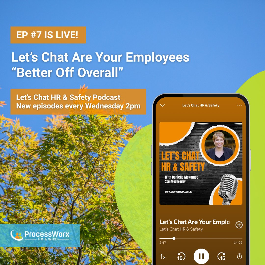 processworx's tweet photo. Just paying above Award? That might not cut it. Hear how BOOT, IFAs &amp; set-off clauses impact your HR compliance.

🎧New episode out now! https://t.co/QwZne8lnaS

#HR #BOOT #FairWork #SmallBusiness #ProcessWorx https://t.co/htmVYGQ5HI