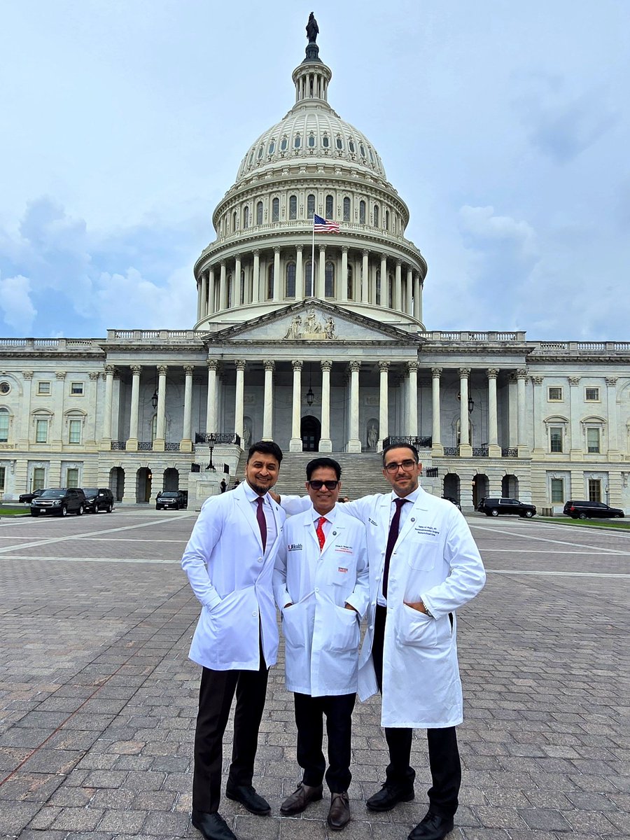 almuftifawaz's tweet image. July 14 was a milestone—and a career highlight.
@svinsociety @MThrombectomy organized #MToHill, we met 22 congressional offices including @CongressmanRaja & Congressman @RepGLatimer to push for bipartisan action: standardized EMS stroke education via the free Advanced Stroke…