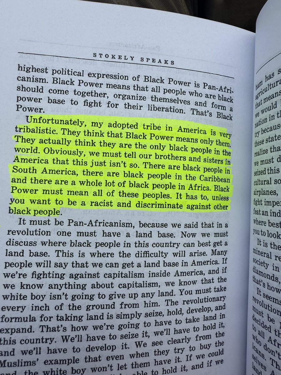 Probably just gonna retweet this every few weeks atp. Even decades later, Kwame Ture’s analysis is astute as ever