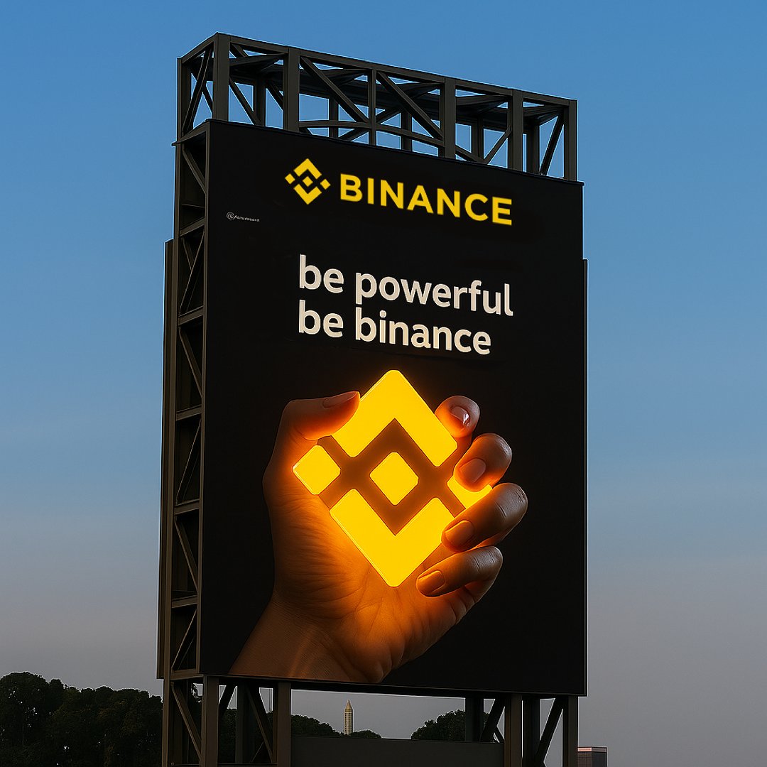 Binance tweet media