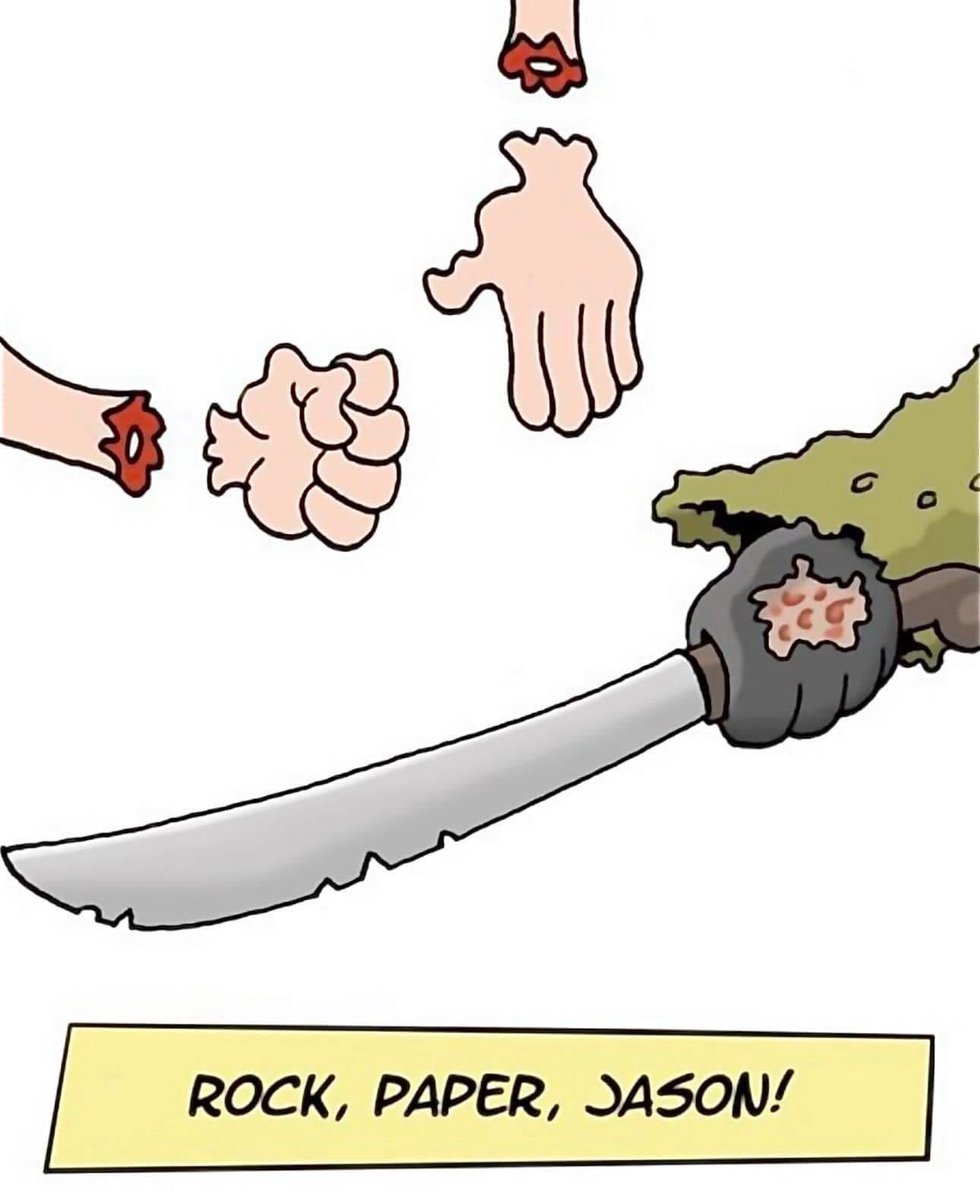 🪨 📄 🔪 🙌 🖤
