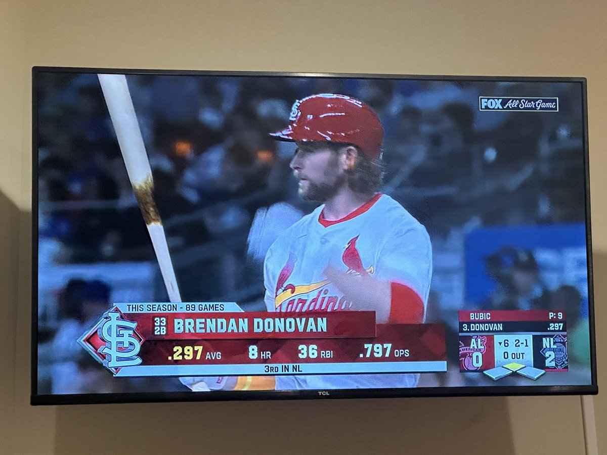 tamar_sher's tweet image. All-Star Brendan Donovan gets a base hit, Pete Alonso HR drives him in! #stlcards
