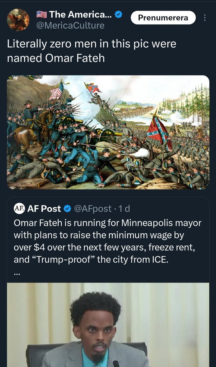 aPebbleInTheSky's tweet image. This is a great example of how the very concept of american white nationalism erases history. Because there absolutely were muslims and black people fighting in the american Civil war. Muslims have been longer in the US than a lot of european religious-ethnic groups