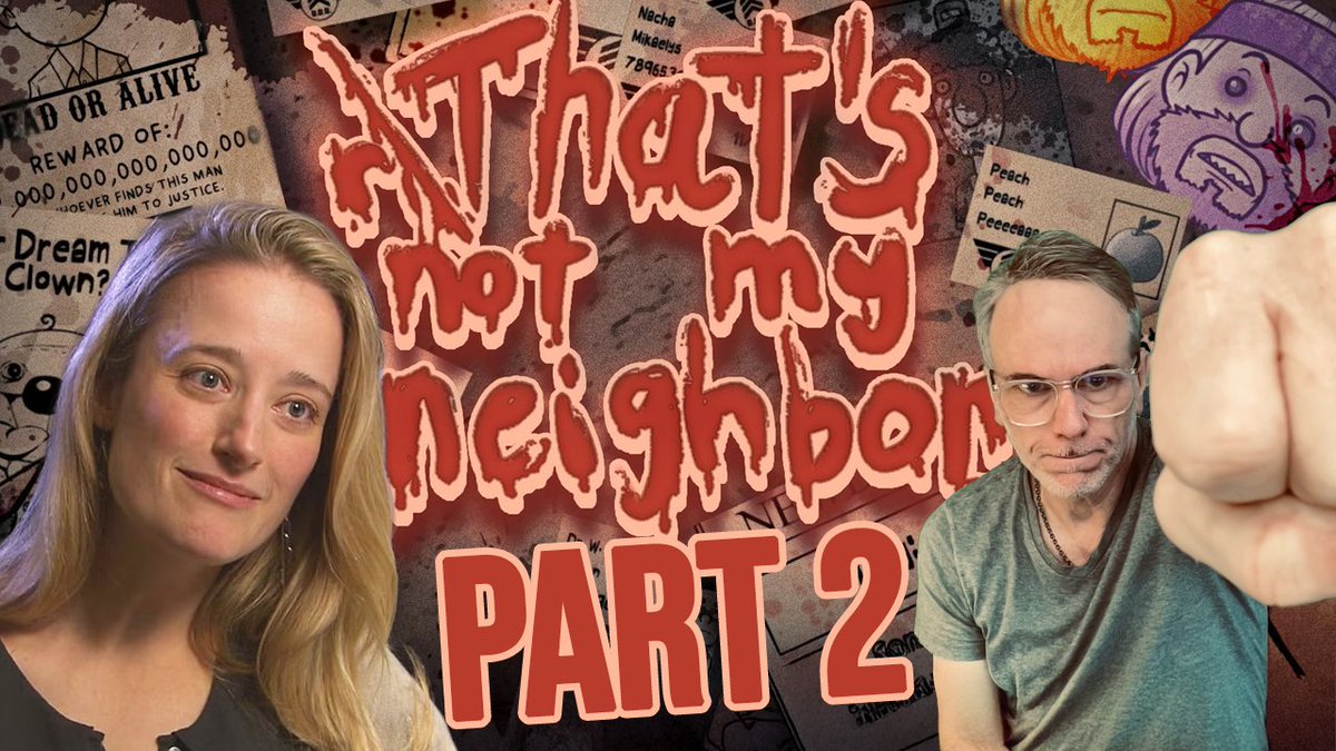 ConvosCurtis's tweet image. Hi folks. My good pal, @jentaylortown (the inimitable voice of Halo's Cortana), is back for more goofy fun as we play another round of THAT'S NOT MY NEIGHBOR.
Come say hi!
Tuesday, 7/16, 6:30pm PT
YT: youtube.com/live/2zyxfclF9…
Twitch: twitch.tv/curtis_craig_t…
