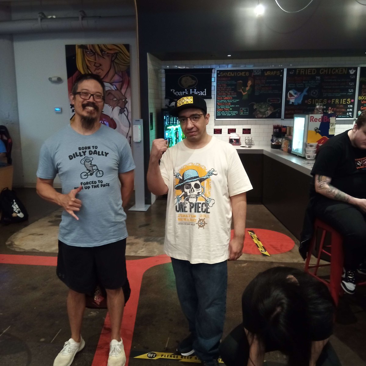 Nathan Schaaf (@nathanschaaf) on Twitter photo Congratulations to Friday's <a href="/TravelingCtrlr/">Traveling Controller</a> CvS2 and 3s top 3!
CvS2:
1. <a href="/WakeupSweeps/">Nes</a>
2. <a href="/woo_games/">ErnCon</a>
3. <a href="/tamns0n/">TAMN!</a>
3s:
1. <a href="/AStuffyMuffin/">Muffins for Breakfast, Tacks for Snacks</a> (Hugo)
2. <a href="/fortunatedaniel/">TCr | LuckyD</a> (Ken)
3. njdesmarais (Urien)
I am not running a bracket next week, but join my VSav side game at Beach Episode! Congratulations to Friday's <a href="/TravelingCtrlr/">Traveling Controller</a> CvS2 and 3s top 3!
CvS2:
1. <a href="/WakeupSweeps/">Nes</a>
2. <a href="/woo_games/">ErnCon</a>
3. <a href="/tamns0n/">TAMN!</a>
3s:
1. <a href="/AStuffyMuffin/">Muffins for Breakfast, Tacks for Snacks</a> (Hugo)
2. <a href="/fortunatedaniel/">TCr | LuckyD</a> (Ken)
3. njdesmarais (Urien)
I am not running a bracket next week, but join my VSav side game at Beach Episode!